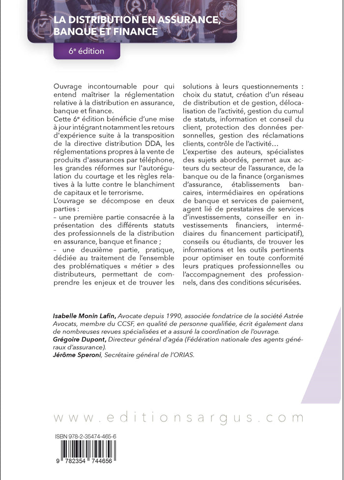La distribution en assurance, banque et finance