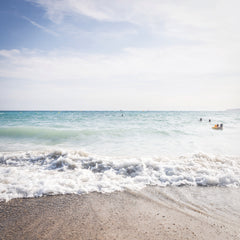 À la plage