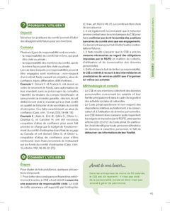 La boîte à outils du CSE - 3e éd.
