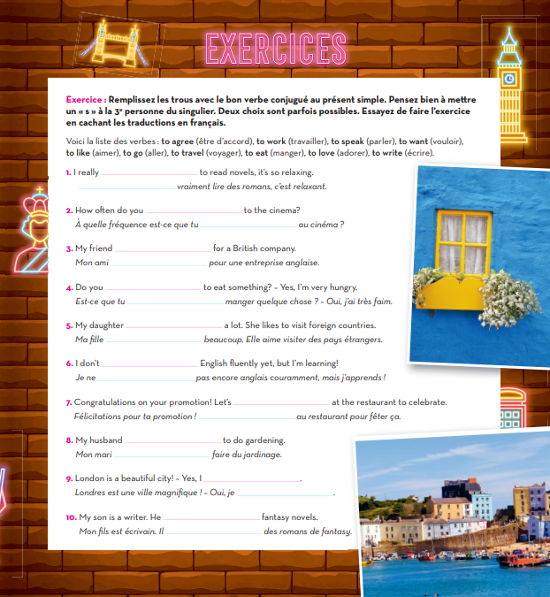 30 jours pour démarrer l'anglais