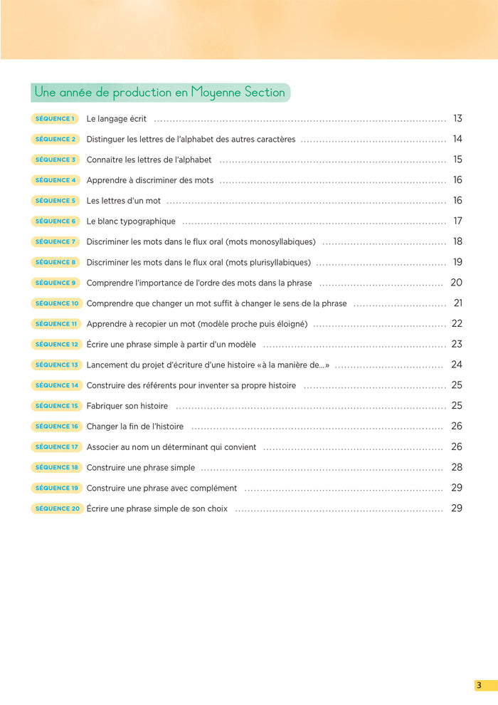 Lettres & Cie - Production d'écrit - PS MS GS - Ed. 2025 - Guide enseignant et flashcards