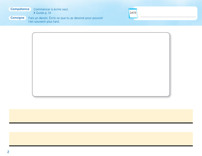 Mon cahier d'écrivain & d'écrivaine
