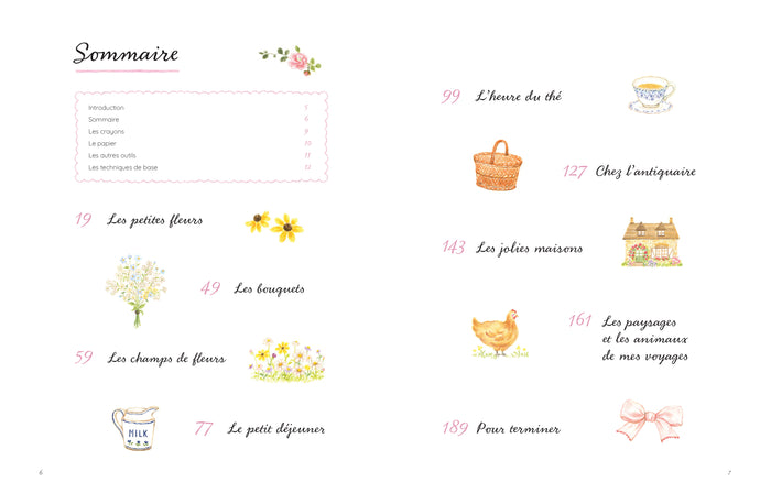 Je dessine aux crayons de couleur avec Yeojin