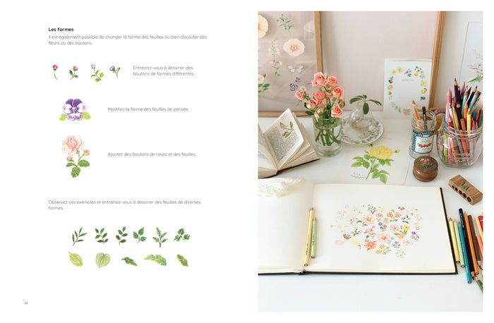 Je dessine aux crayons de couleur avec Yeojin