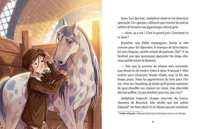 A cheval, Joséphine ! Tome 3 Une mystérieuse jument