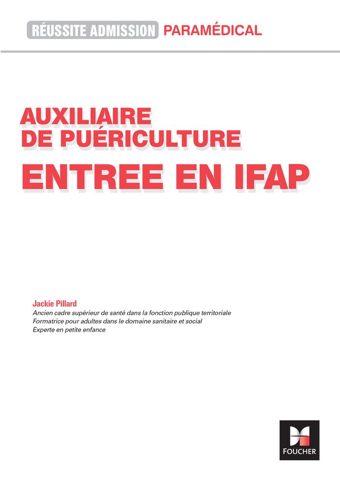 Réussite admission Entrée en IFAP - Auxiliaire de puériculture 2026