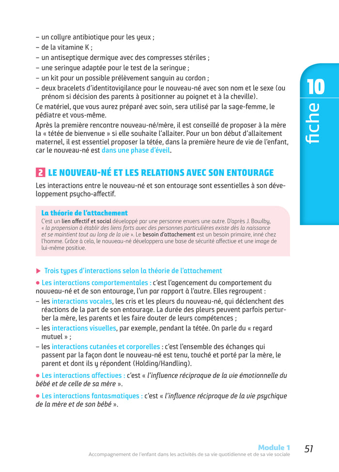 Tout-en-un DEAP - IFAP - Diplôme État Auxiliaire puériculture Programme complet - 2025-2026