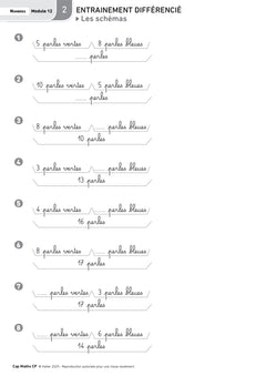 Cap Maths CP - Ed. 2025 - Matériel photocopiable