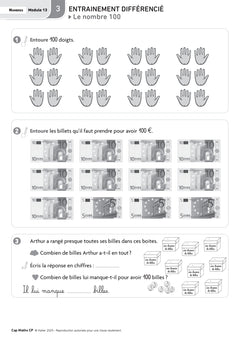 Cap Maths CP - Ed. 2025 - Matériel photocopiable