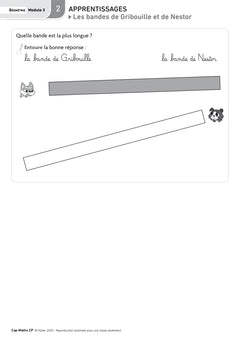 Cap Maths CP - Ed. 2025 - Matériel photocopiable