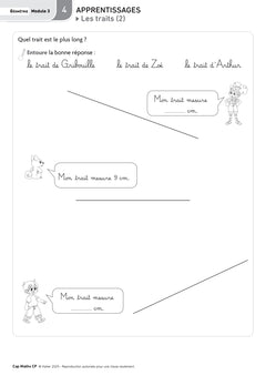Cap Maths CP - Ed. 2025 - Matériel photocopiable