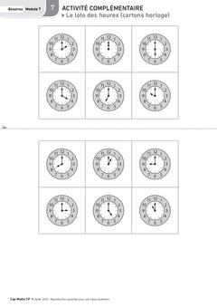 Cap Maths CP - Ed. 2025 - Matériel photocopiable