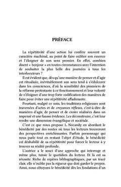 Voyage en pays du bénédicité