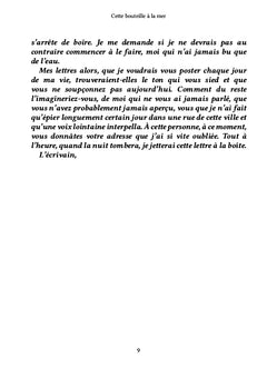 Cette bouteille à la mer