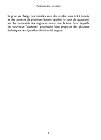 Pardonnez-leur... et caetera
