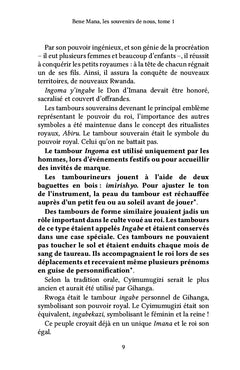 Bene Mana, les souvenirs de nous, tome 1