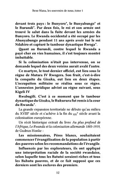 Bene Mana, les souvenirs de nous, tome 1