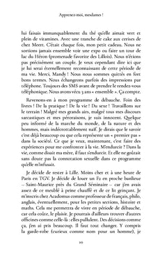Apprenez-moi, mesdames !