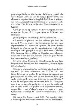 Apprenez-moi, mesdames !