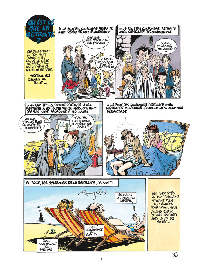 Le Guide de la retraite en BD
