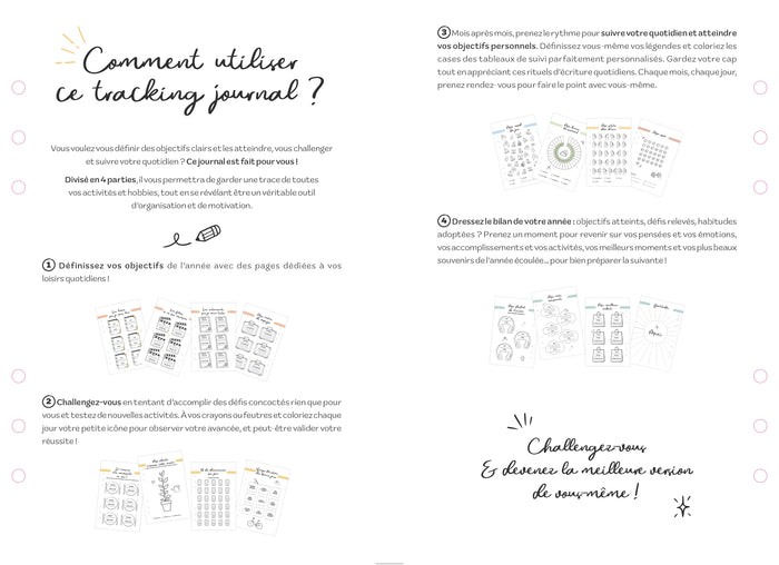 Mon tracking journal