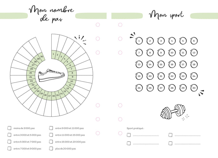 Mon tracking journal