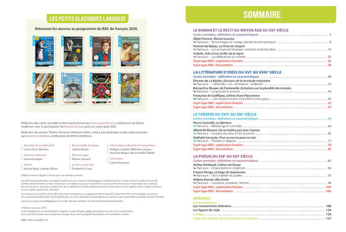 Réussir le français au Bac en cartes mentales spécial BAC 2026