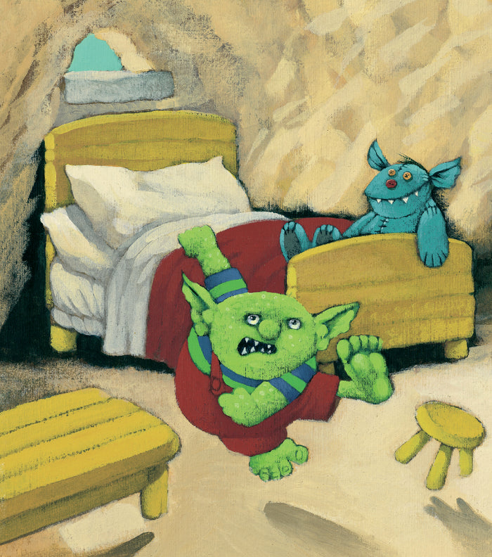 Le petit ogre veut aller à l'école