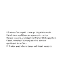 Le prince Anatole va à l'école