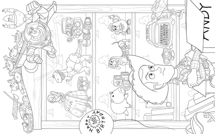 Disney - Une année de coloriage