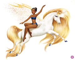 Licornes de rêve - Carnet créatif - Magie des Ballerines