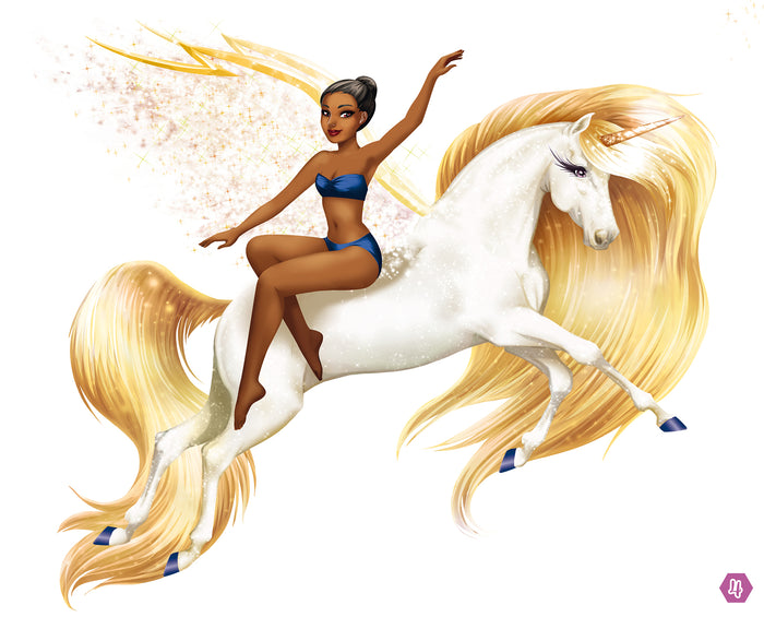 Licornes de rêve - Carnet créatif - Magie des Ballerines