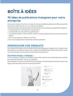 La petite boîte à outils d'Instagram