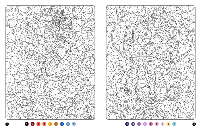 DISNEY - Mes coloriages magiques - Cercles mystères