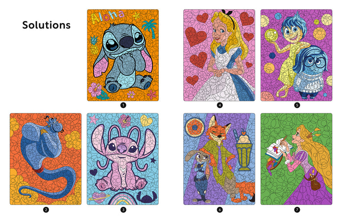 DISNEY - Mes coloriages magiques - Cercles mystères