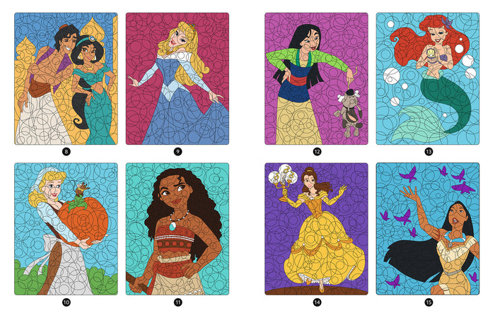 DISNEY - Mes coloriages magiques - Cercles mystères