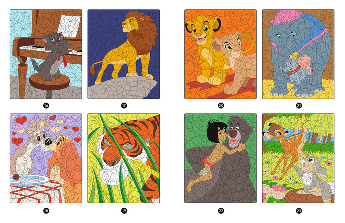 DISNEY - Mes coloriages magiques - Cercles mystères