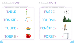 Je sais lire mes premiers mots et j'aime ça ! Le cahier d'activités