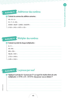 Cahier de l'étudiant Infirmier - Calcul de doses