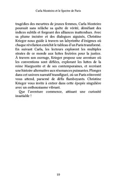 Carla Monteiro et le Spectre de Paris