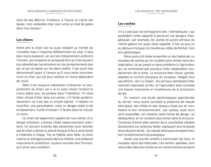 Nos animaux gardiens de nos âmes