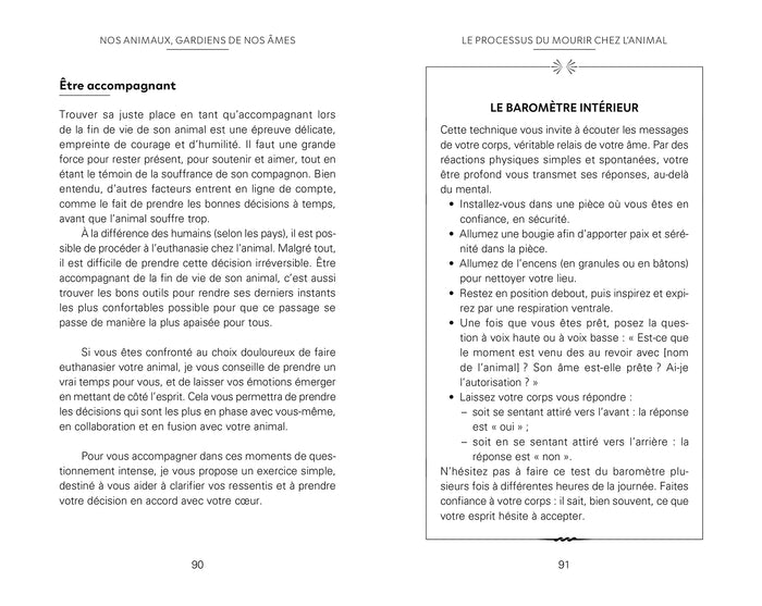 Nos animaux gardiens de nos âmes