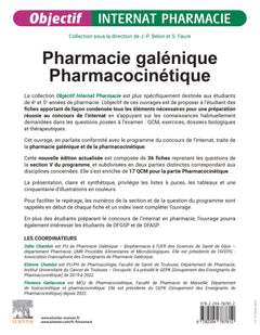 Pharmacie galénique - Pharmacocinétique