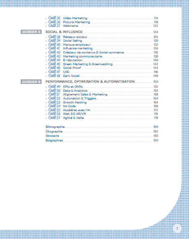 La boîte à outils du marketing digital