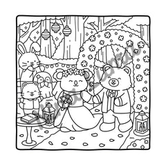 Snuggly friends - Les bons moments de la vie - Coloriages mignons et cocooning - Cosy colo