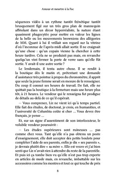 Amour et meurtre à la fac