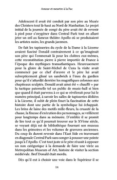 Amour et meurtre à la fac