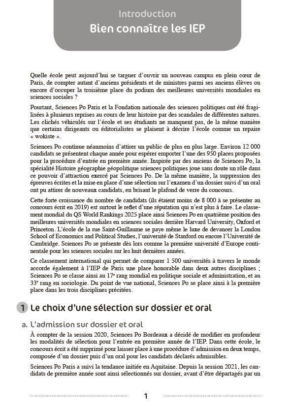 Tremplin Sciences Po Paris, Bordeaux, Grenoble 2026