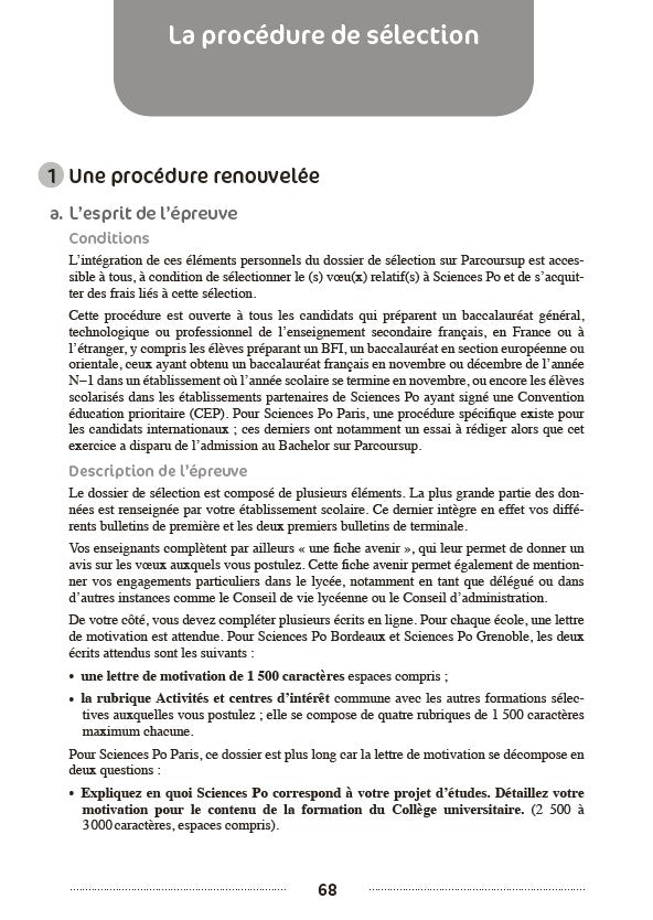 Tremplin Sciences Po Paris, Bordeaux, Grenoble 2026