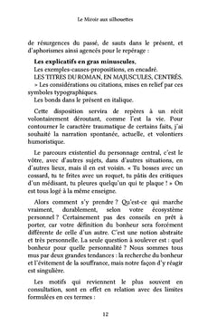 Le Miroir aux silhouettes